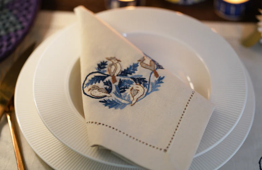 bird napkins