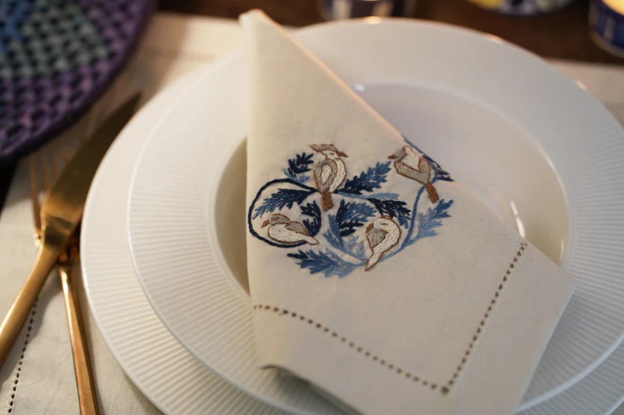 bird napkins