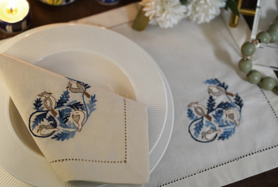 bird napkins