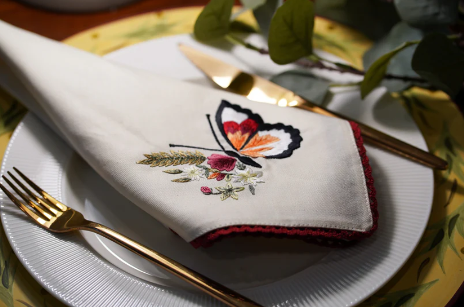 Butterfly Napkins