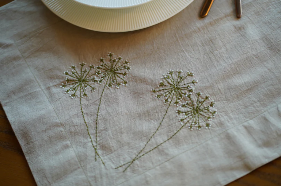 linen-blend table linens