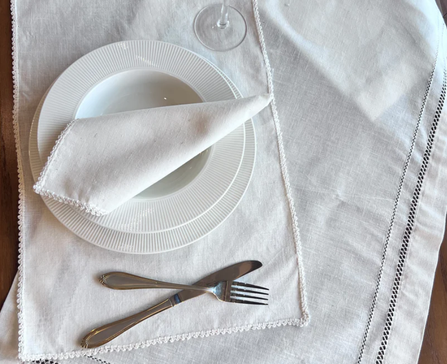 cotton/linen napkins