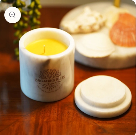Marble BeesWax Candles