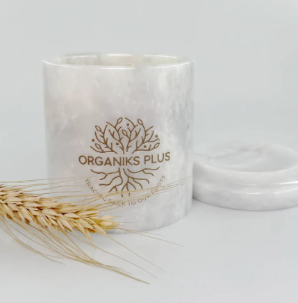 Marble BeesWax Candles