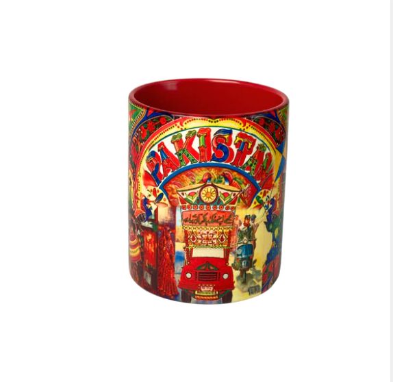Truck Art Design Mug - Pakistan