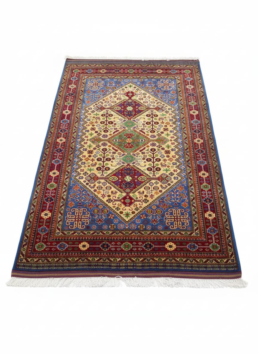 Bright Heritage Hand-Knotted Wool Rug