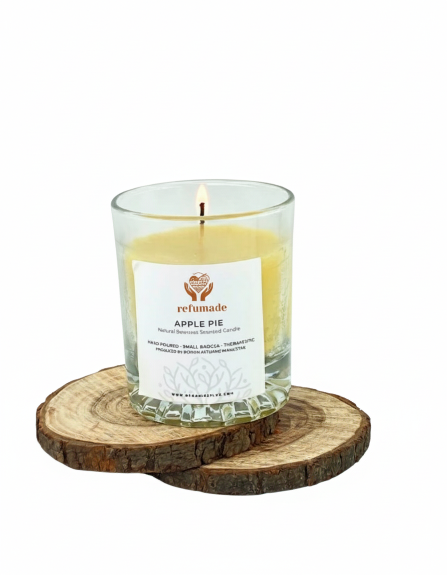 Bees-Wax Candle - Apple Pie