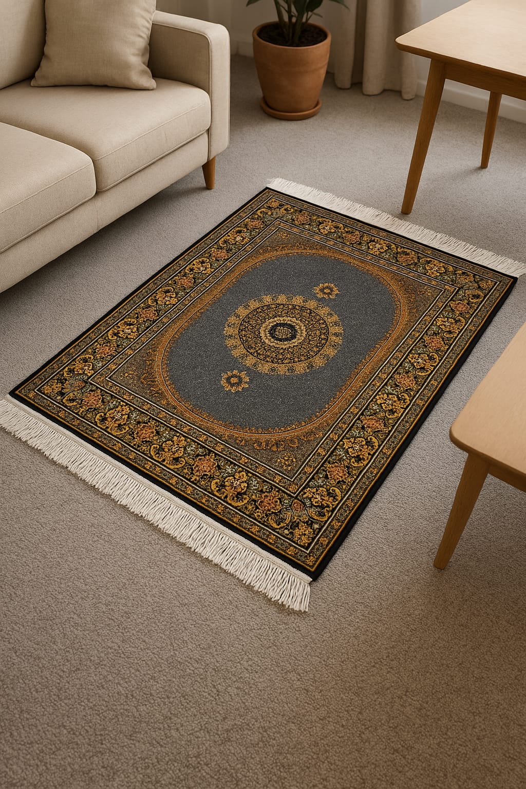 Handwoven Silk Rug